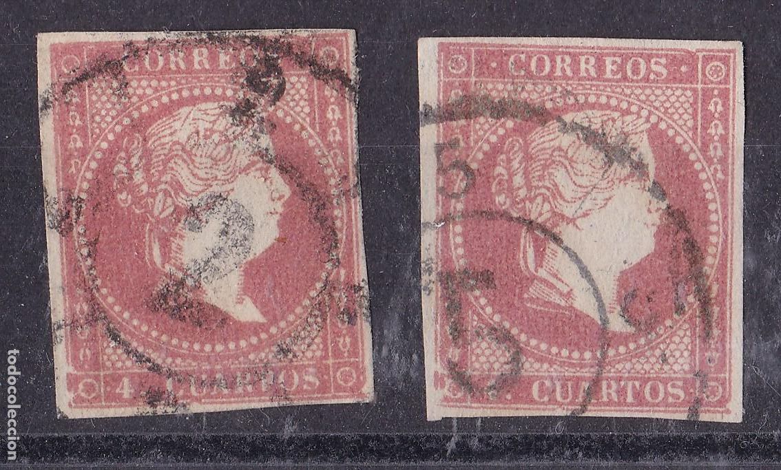 Sellos: AA4-Cl&aacute;sicos Edifil 48 x 2 Sellos . VARIEDAD CLICH&Eacute;