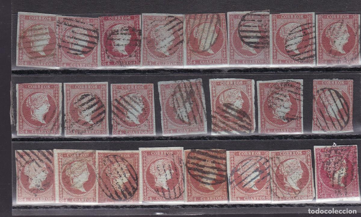 Sellos: AA40- Cl&aacute;sicos Edifil 40/40A x 23 Sellos COLORES