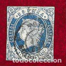 Sellos: Espa&ntilde;a. Edifil n.&ordm; 0059 usado. - Foto 1