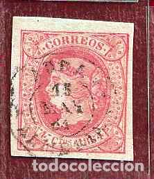 Sellos: Espa&ntilde;a. Edifil n.&ordm; 64 usado. - Foto 1