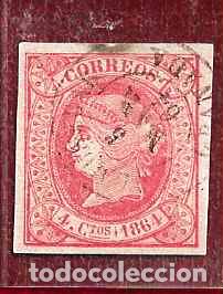 Sellos: Espa&ntilde;a. Edifil n.&ordm; 64 usado.