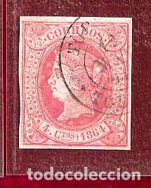 Sellos: Espa&ntilde;a. Edifil n.&ordm; 64 usado.