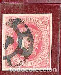 Sellos: Espa&ntilde;a. Edifil n.&ordm; 64 usado. - Foto 1