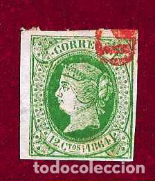 Sellos: Espa&ntilde;a. Edifil n.&ordm; 0065 usado. Matasello rojo.