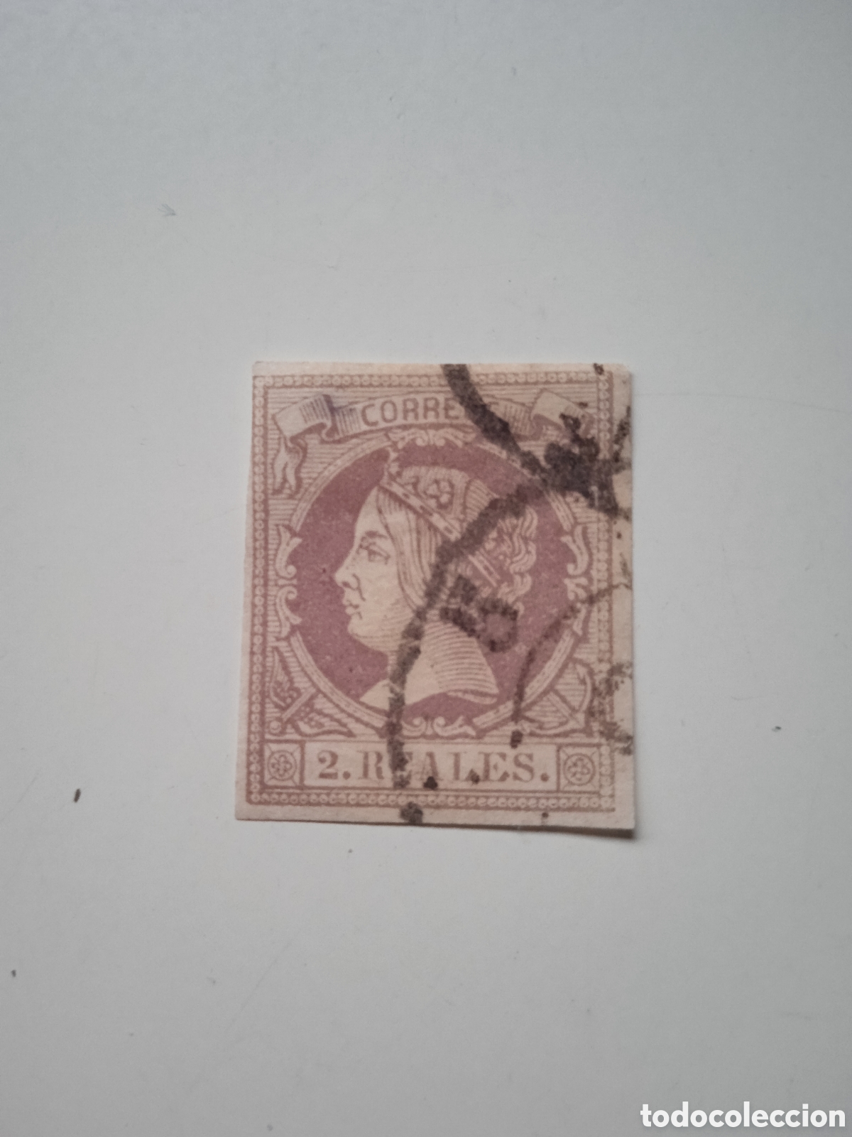 Sellos: Edifil 56 Isabel II (1861) - Foto 1