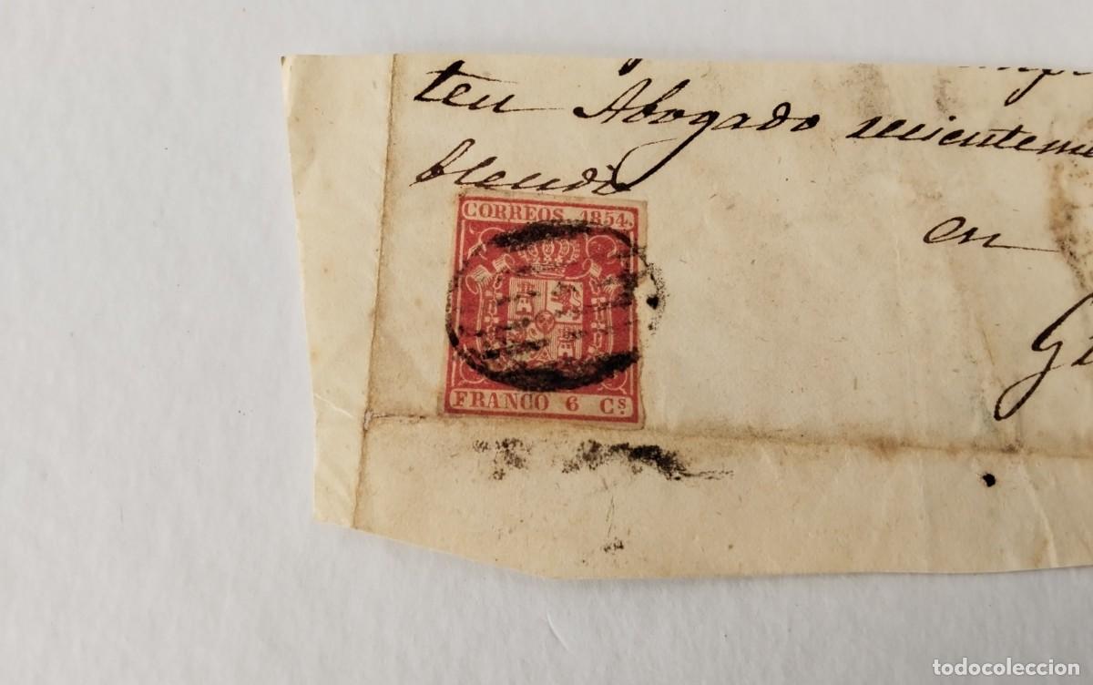 Sellos: FRONTAL DE ENVUELTA CON SELLO EDIFIL N&ordm; 24 MATASELLO DE PARRILLA BAEZA TARRAGONA DESTINO GRANOLLERS