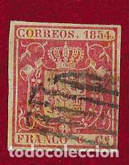 Sellos: Espa&ntilde;a. Edifil n.&ordm; 0024 usado - Foto 1