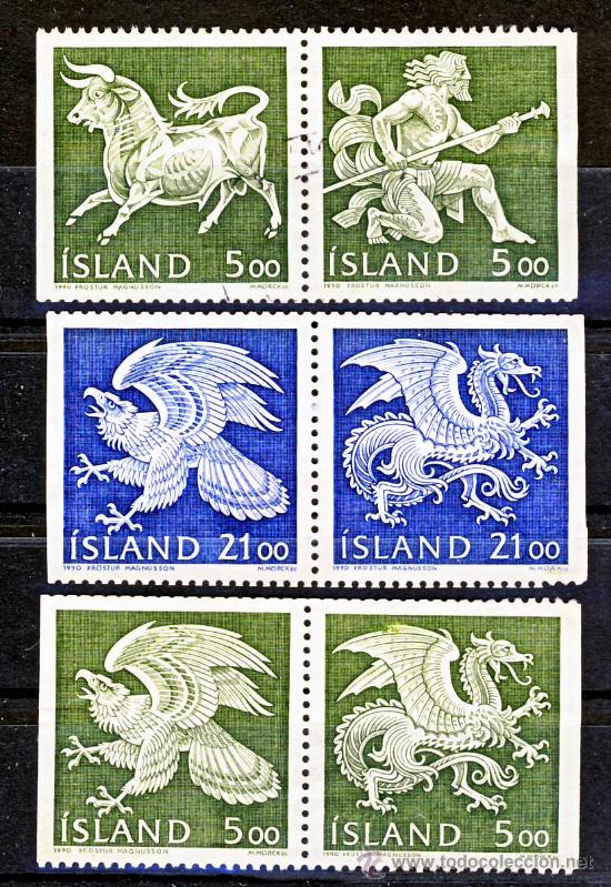 Sellos: ISLANDIA.- LOTE 2 - Foto 1