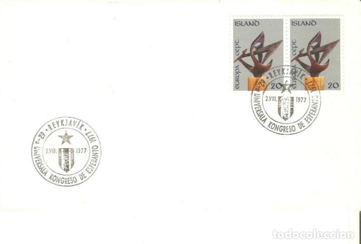 Sellos: SOBRES ISLANDIA - Foto 1
