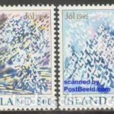 Sellos: SELLOS NUEVOS DE ISLANDIA 1985, YT 595/ 96. Lote 192321503