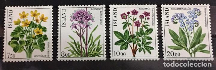Sellos: Islandia, Flores - Foto 1
