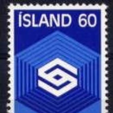 Sellos: SELLO NUEVO DE ISLANDIA 1977, YT 478