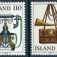Sellos: ISLANDIA 1979 IVERT 492/3 *** EUROPA - HISTORIA POSTAL. Lote 302654938