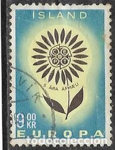 Sellos: ISLANDIA YVERT 341 - Foto 1