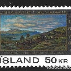 Sellos: ISLANDIA 399** - AÑO 1970 - PINTURA - FESTIVAL INTERNACIONAL DE ARTE DE REYKJAVIK