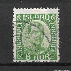 Sellos: ISLANDIA 1920 SELLO USADO - 10/15