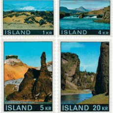 Sellos: 101222 MNH ISLANDIA 1970 PAISAJES