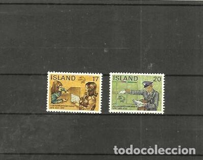 Sellos: ISLANDE N&ordm; 451 AL 452 (**) - Foto 1
