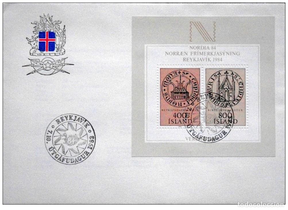 Sellos: Iceland Islande 1982 FDC - Foto 1