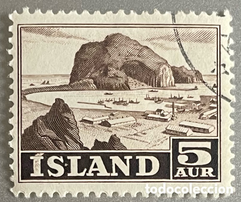 Sellos: Islandia. Pesca. 1954 - Foto 1