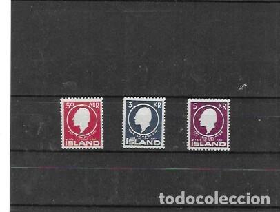 Sellos: ISLANDE N&ordm; 306 AL 308 (**) - Foto 1