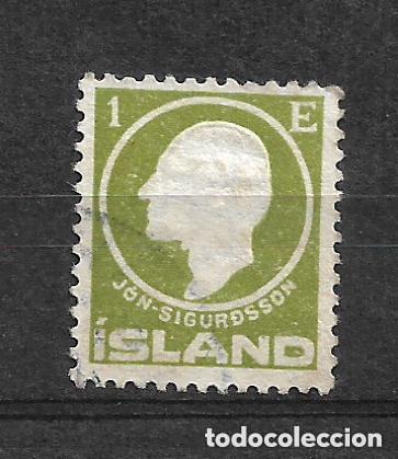 Sellos: islandia 1911 sello usado 2.50&euro; - 21/31