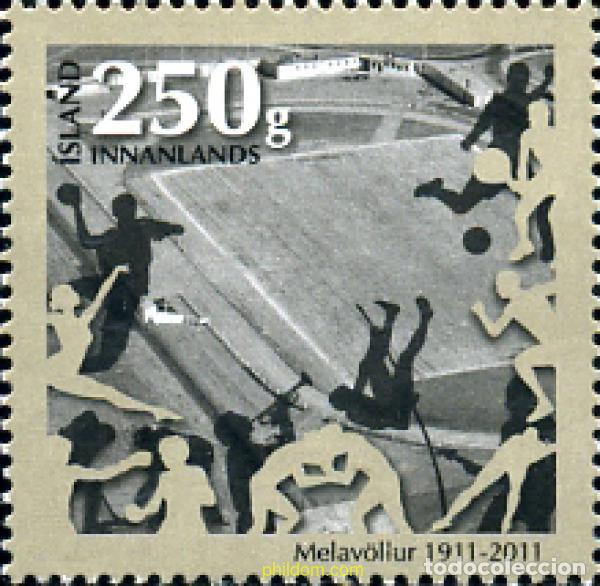 Sellos: 263094 MNH ISLANDIA 2011 CENTENARIO DEL ESTADIO DE MELAV&Ouml;LLUR