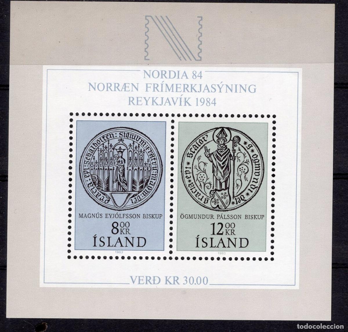 Sellos: ISLANDIA 1983 STAMP MICHEL IS BL5