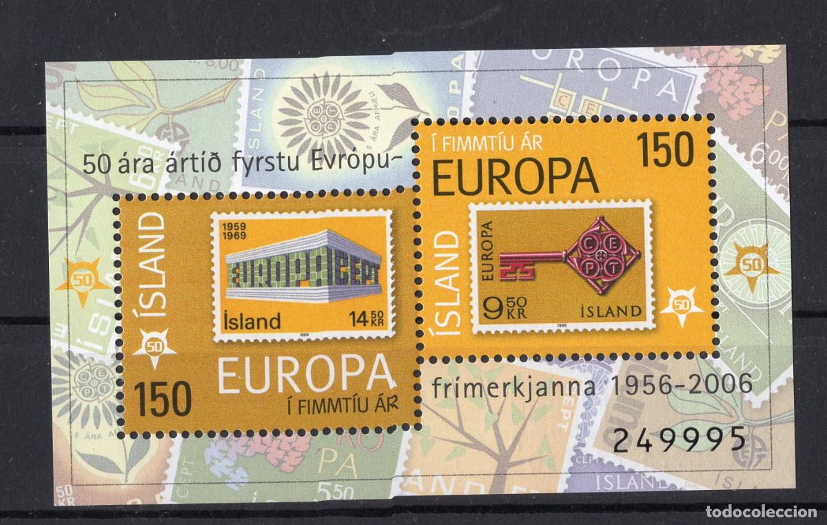 Sellos: ISLANDIA 2006 STAMP MICHEL IS BL39
