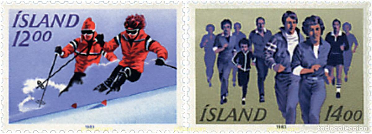 Sellos: 66900 MNH ISLANDIA 1983 DEPORTES