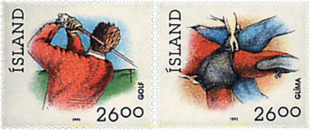 Sellos: 66914 MNH ISLANDIA 1991 DEPORTES