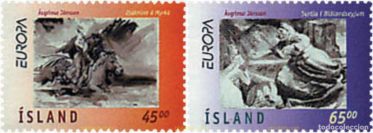 Sellos: 63069 MNH ISLANDIA 1997 EUROPA CEPT. CUENTOS Y LEYENDAS