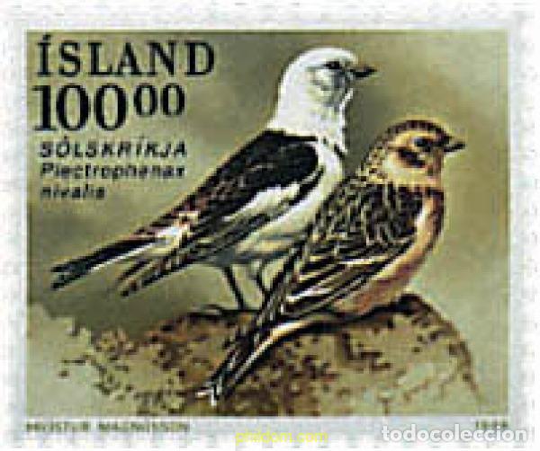 Sellos: 284548 MNH ISLANDIA 1989 AVES