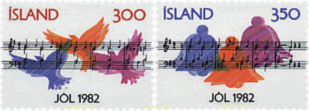 Sellos: 66898 MNH ISLANDIA 1982 NAVIDAD