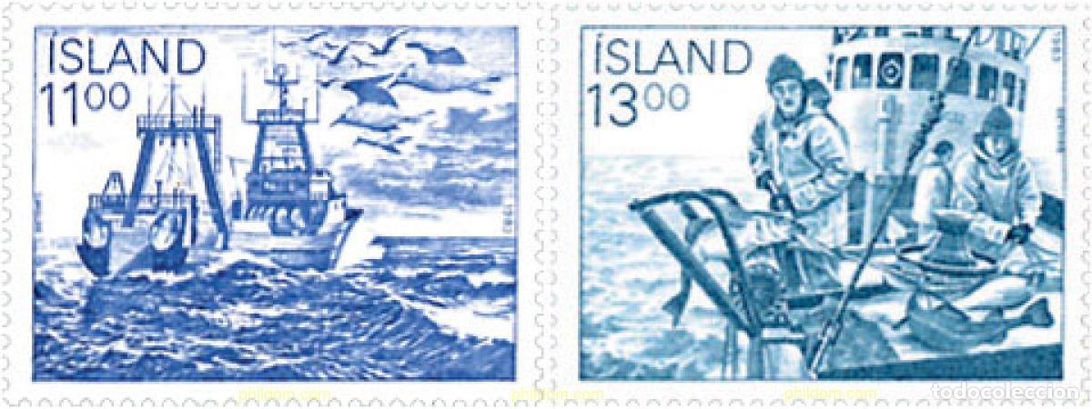 Sellos: 66899 MNH ISLANDIA 1983 INDUSTRIAS PESQUERAS