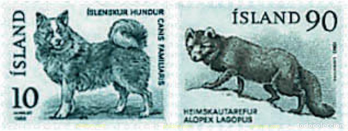 Sellos: 66892 MNH ISLANDIA 1980 FAUNA NORDICA