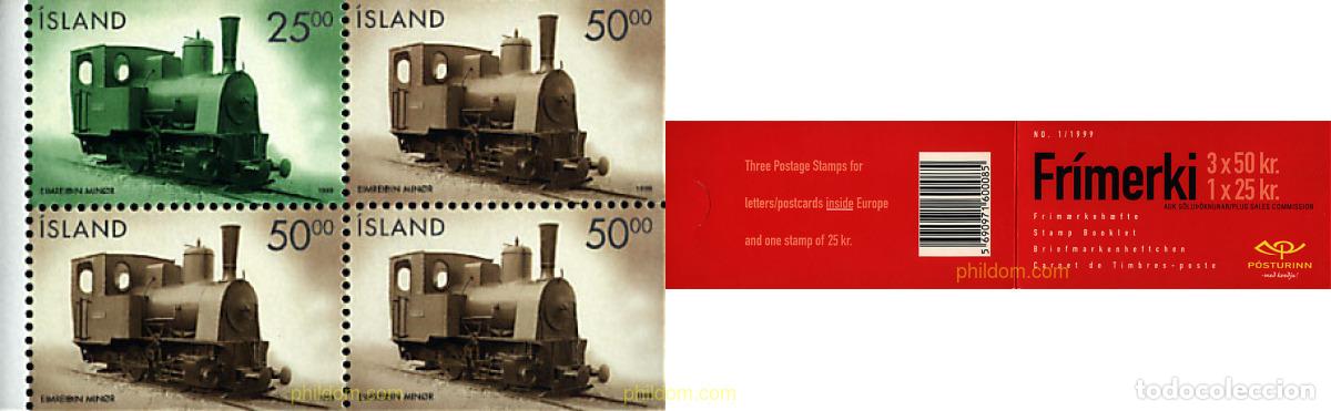 Sellos: 672310 MNH ISLANDIA 1999 TRANSPORTE