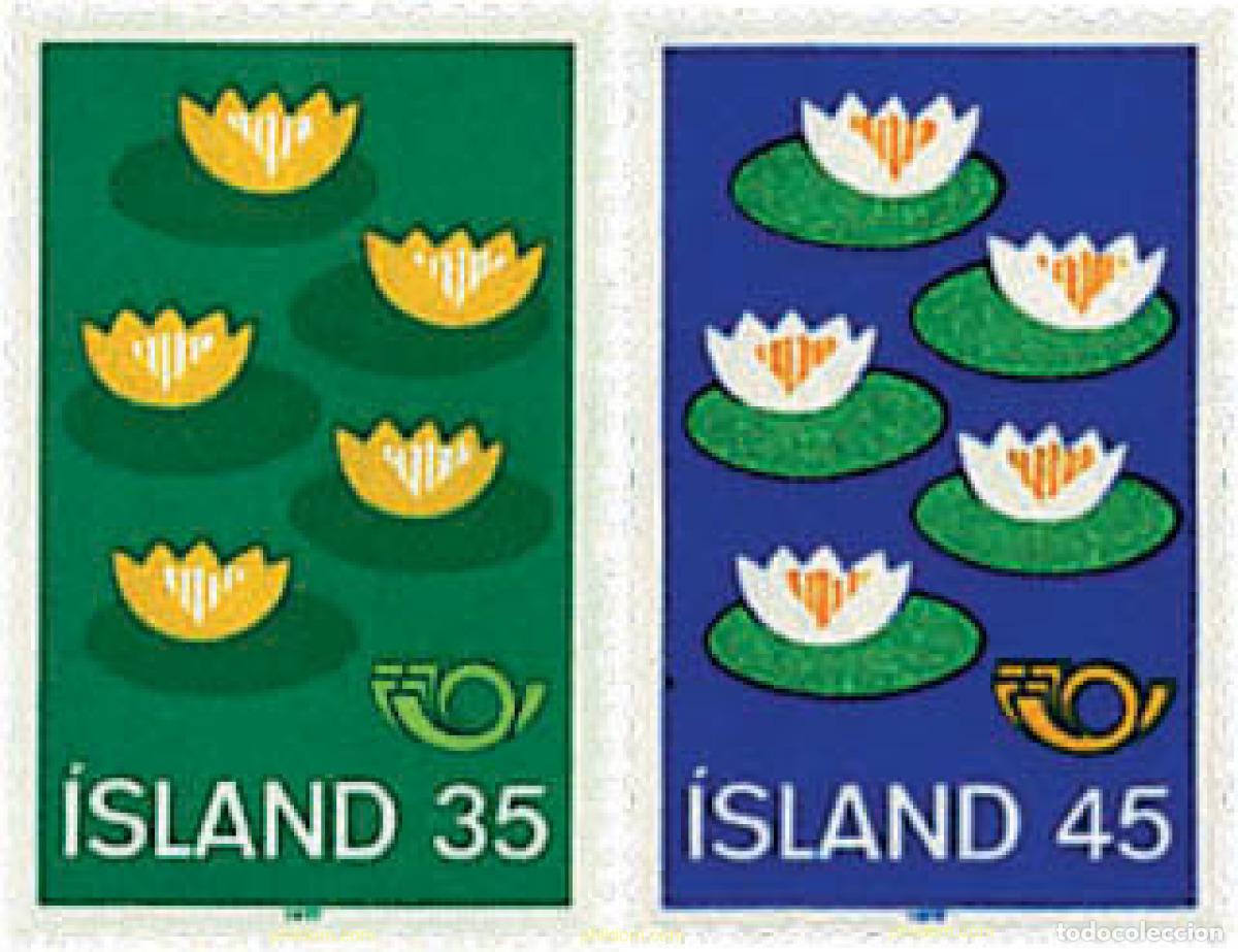 Sellos: 99679 MNH ISLANDIA 1977 NORDEN 77. CONVENCION PARA LA PROTECCION DE LA NATURALEZA
