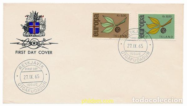Sellos: 23551 MNH ISLANDIA 1965 EUROPA CEPT. ESPIGA EUROPA