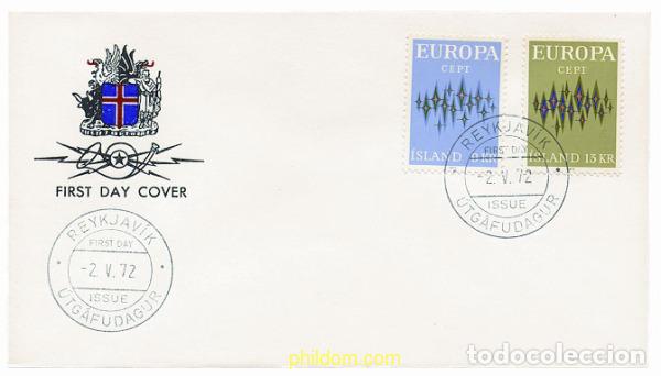 Selos: 23674 MNH ISLANDIA 1972 EUROPA CEPT. COMUNICACIONES