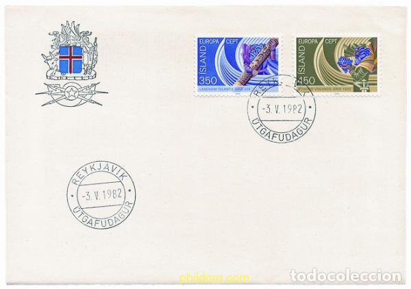 Sellos: 23946 MNH ISLANDIA 1982 EUROPA CEPT. HISTORIA