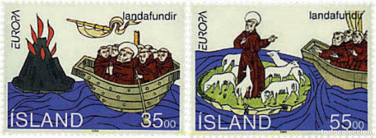 Stamps: 62924 MNH ISLANDIA 1994 EUROPA CEPT. GRANDES DESCUBRIMIENTOS