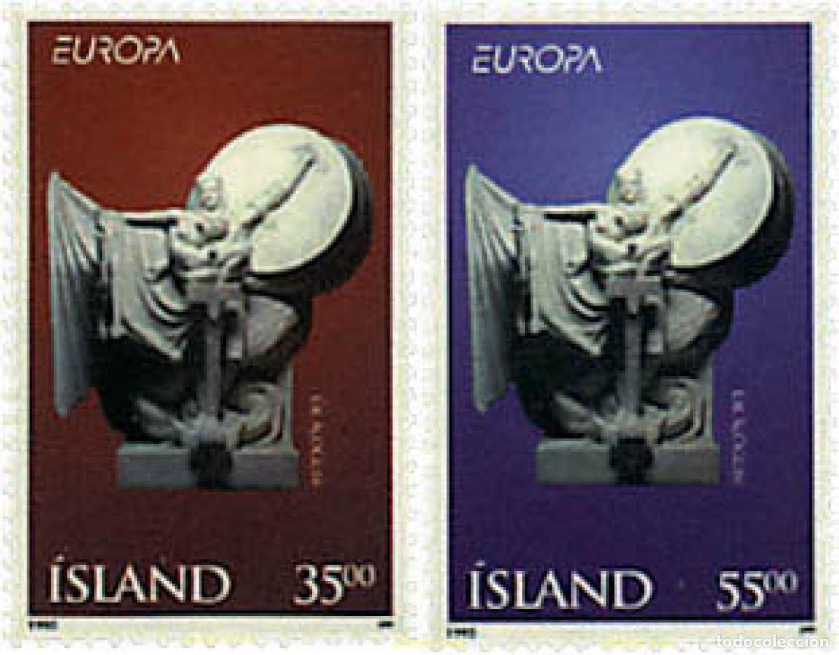 Stamps: 62968 MNH ISLANDIA 1995 EUROPA CEPT. PAZ Y LIBERTAD