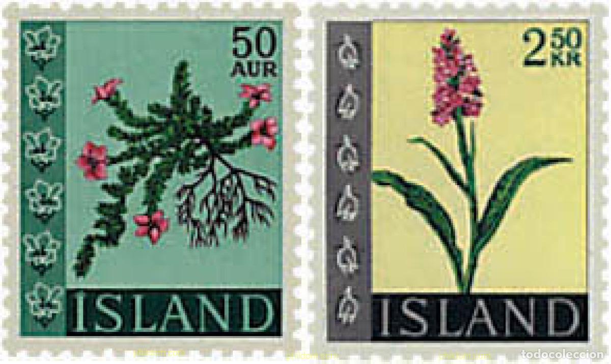 Sellos: 90732 MNH ISLANDIA 1968 FLORES DE MONTA&Ntilde;A