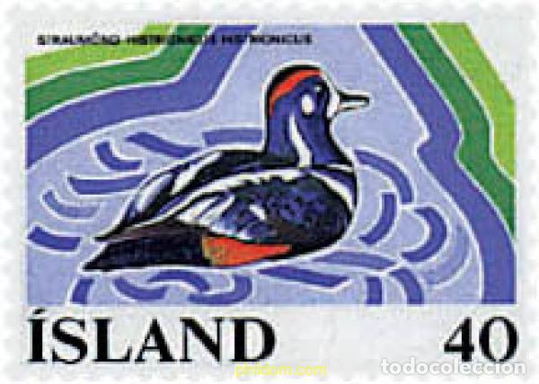 Sellos: 66888 MNH ISLANDIA 1977 CONSERVACION DE ZONAS HUMEDAS