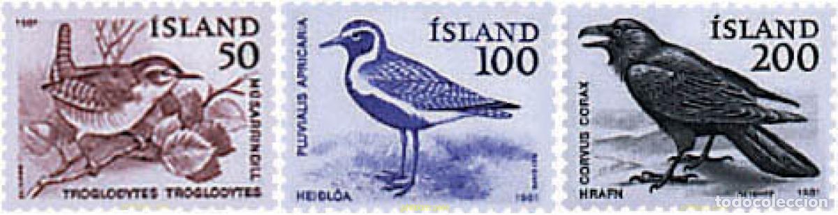 Briefmarken: 66893 MNH ISLANDIA 1981 FAUNA