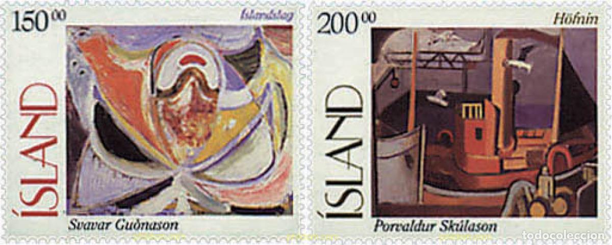 Briefmarken: 31207 MNH ISLANDIA 1997 CUADROS