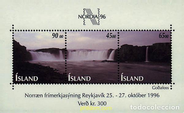 Sellos: 31206 MNH ISLANDIA 1996 NORDIA 96. EXPOSICION FILATELICA INTERNACIONAL
