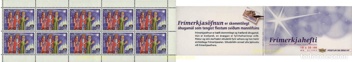 Sellos: 3341 MNH ISLANDIA 1997 NAVIDAD