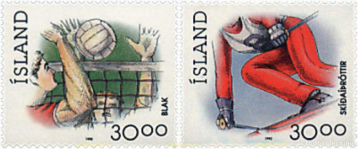 Sellos: 66916 MNH ISLANDIA 1992 DEPORTES